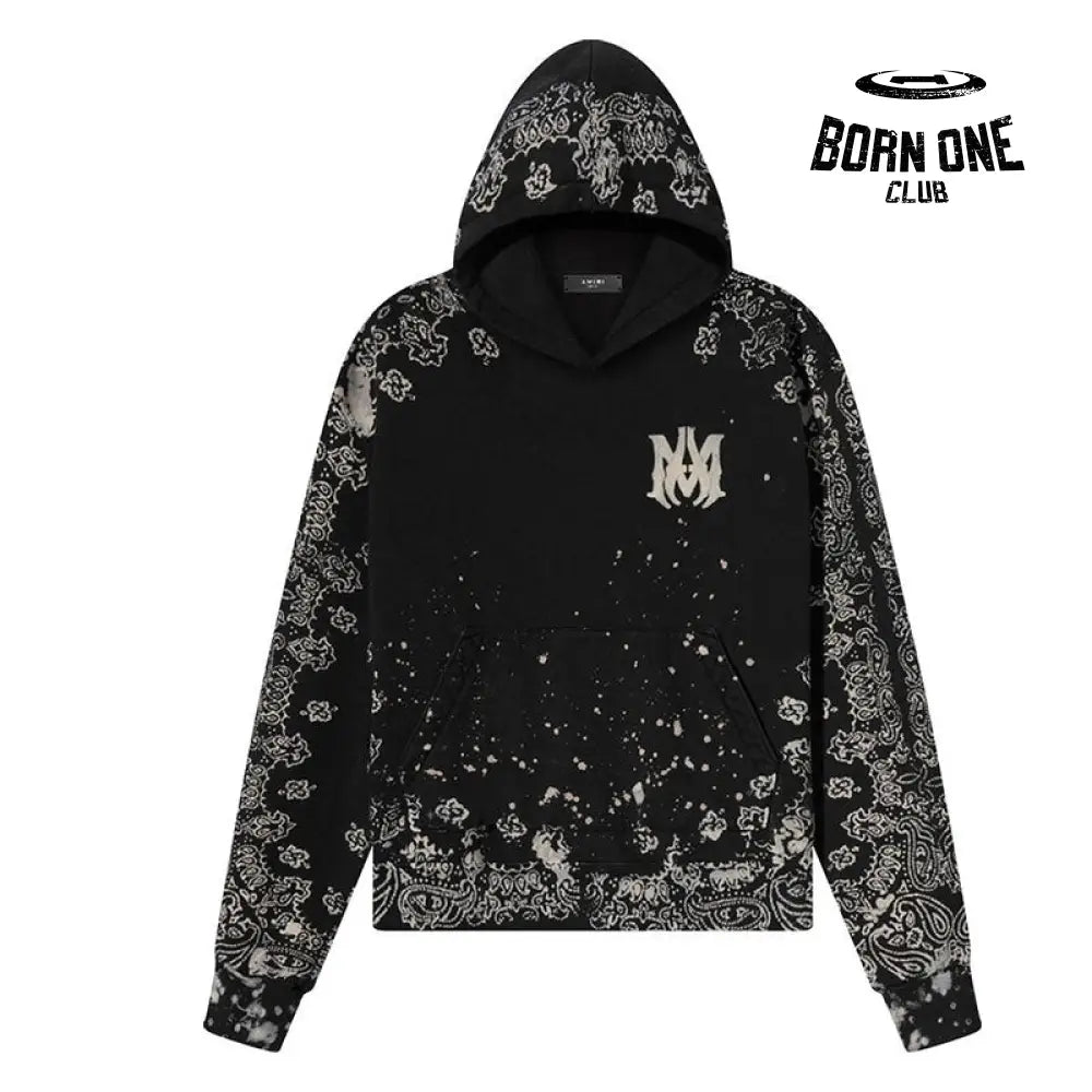 Moletom Amiri Bandana Bleach All Over
