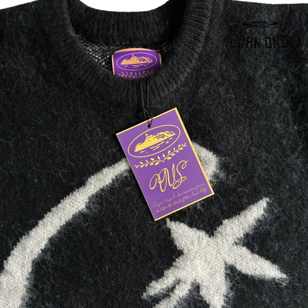 Moletom Corteiz Star Mohairknit Sweater