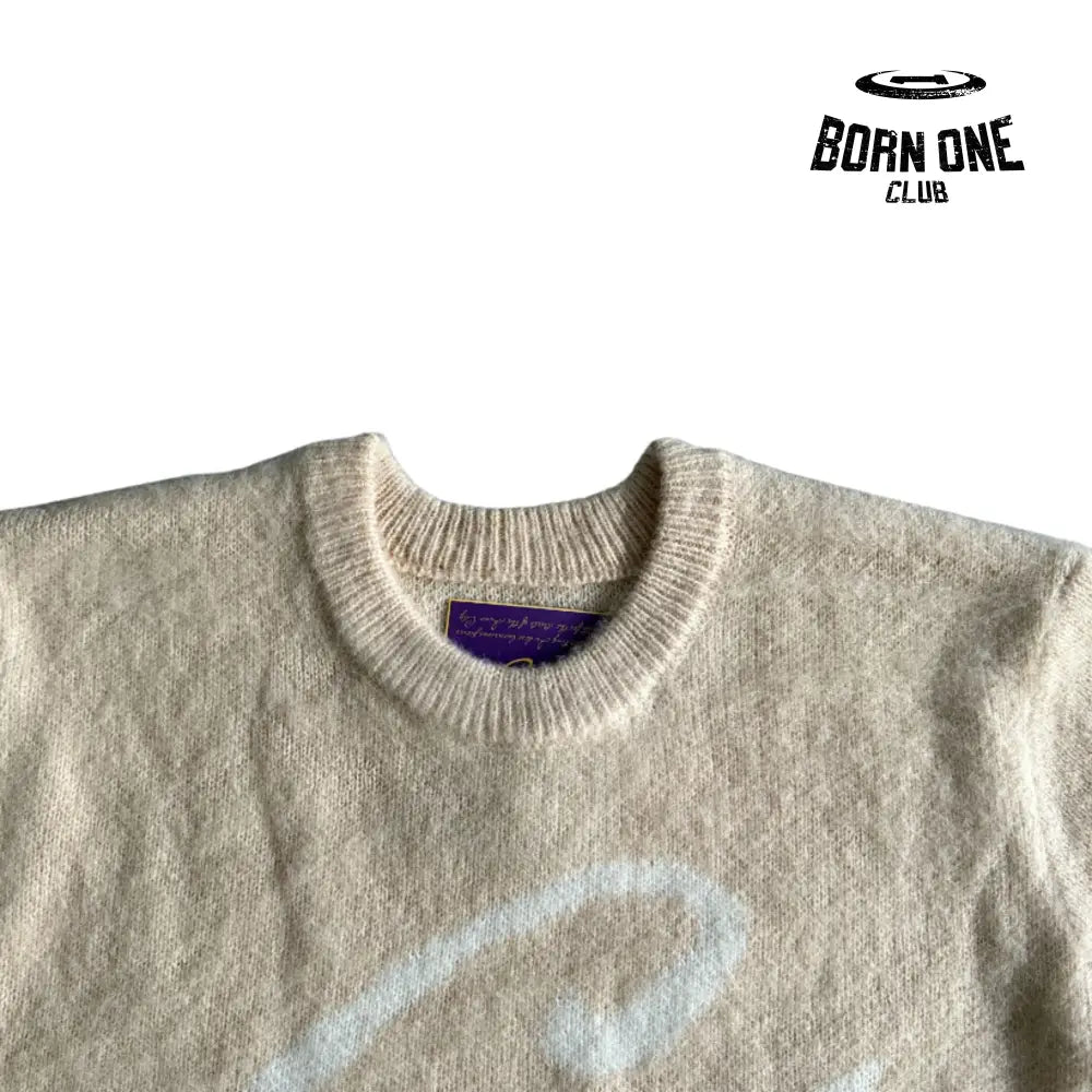 Moletom Corteiz Star Mohairknit Sweater Rosé