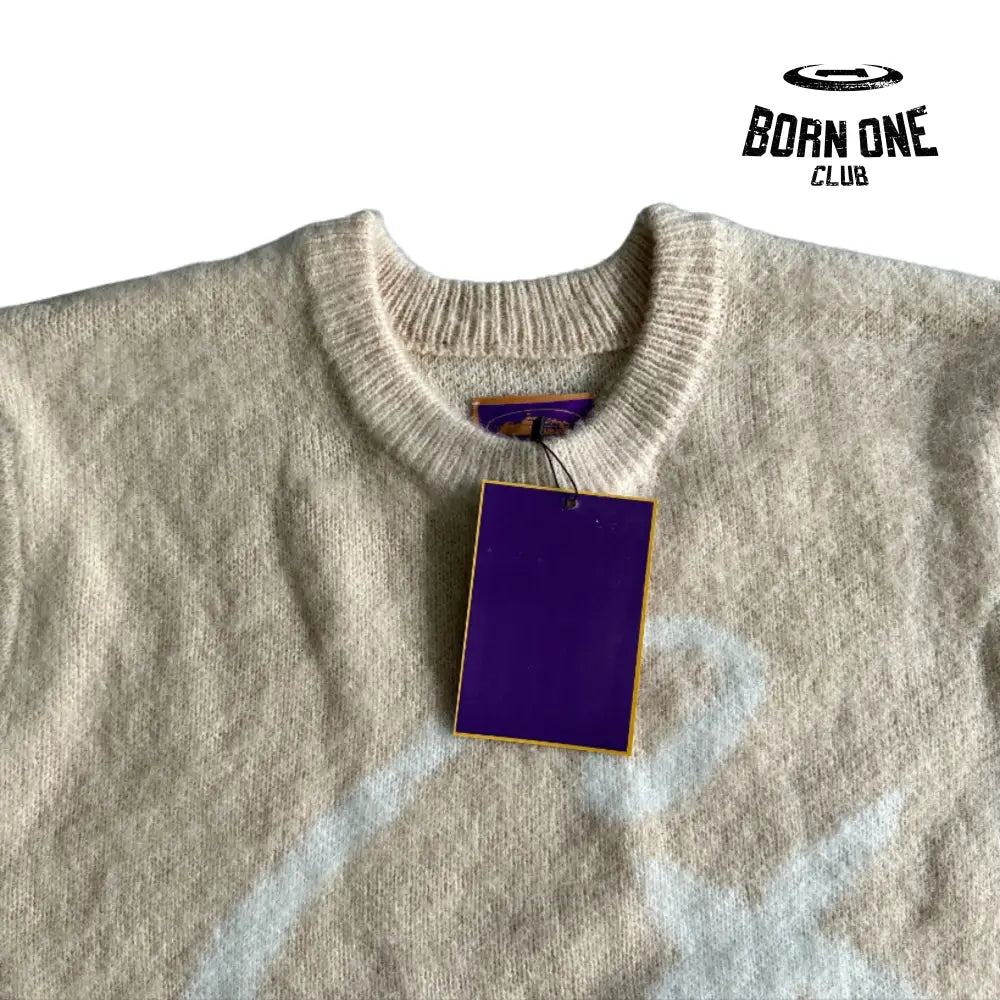 Moletom Corteiz Star Mohairknit Sweater Rosé