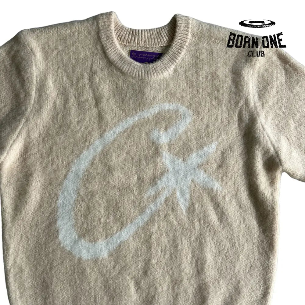 Moletom Corteiz Star Mohairknit Sweater Rosé