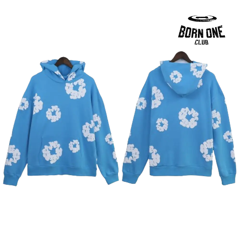 Moletom Denim Tears Azul Claro Bermuda