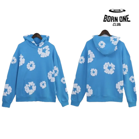 Moletom Denim Tears Azul Claro Bermuda