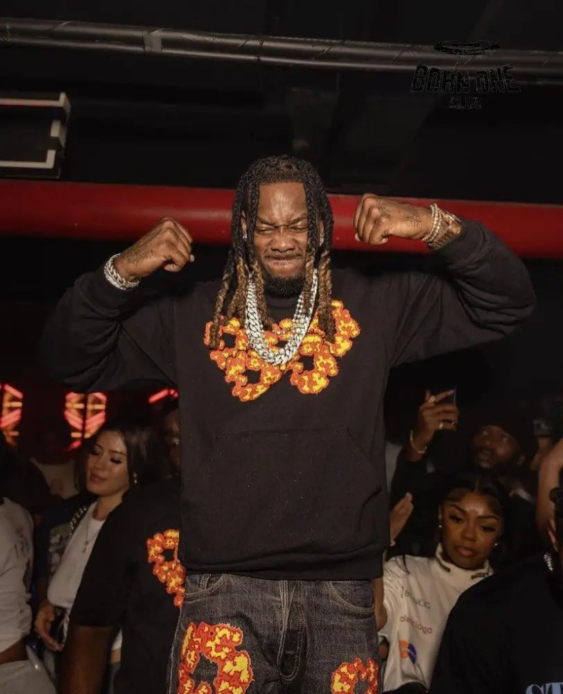 Moletom Denim Tears x Offset Bermuda