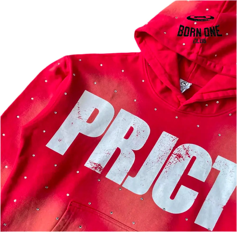 Moletom Project Capri PRJCT Strass Red