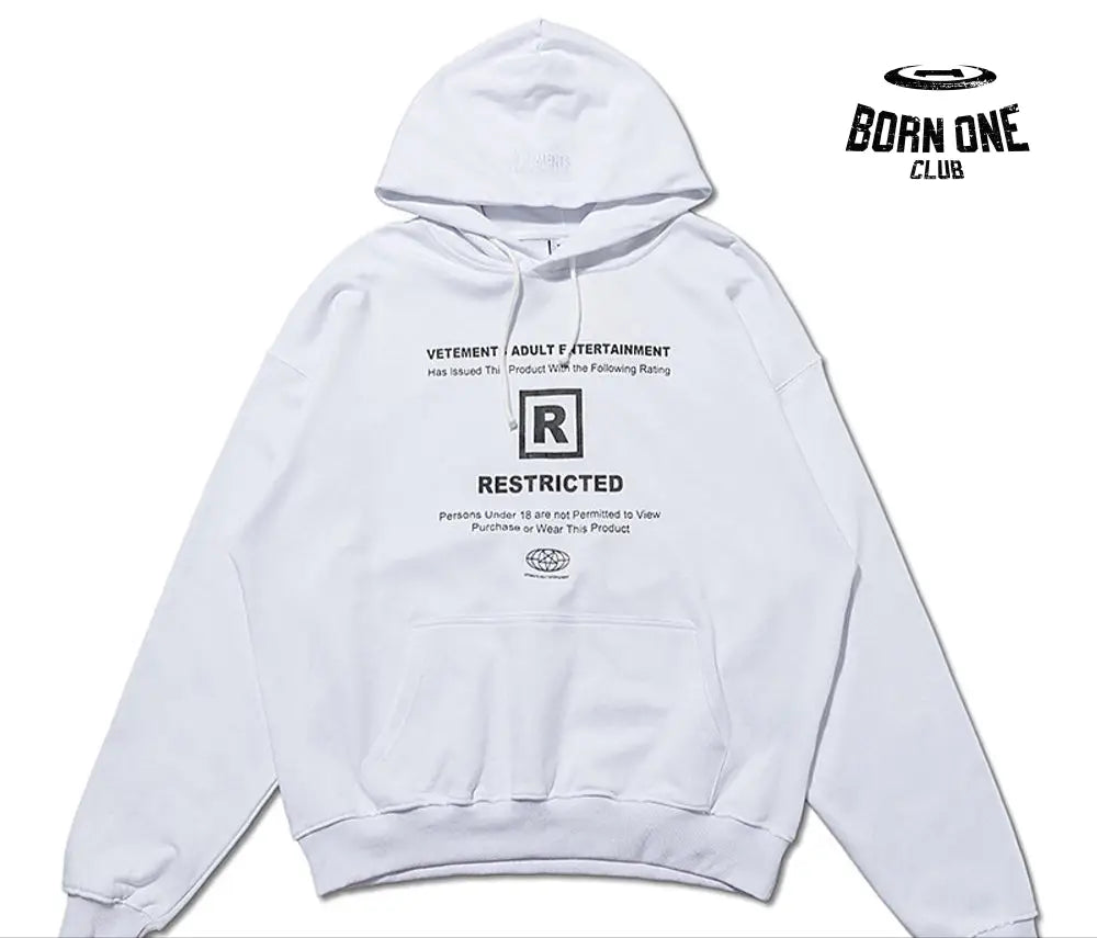 Moletom Vetements ’Ad*lt Entertainment’