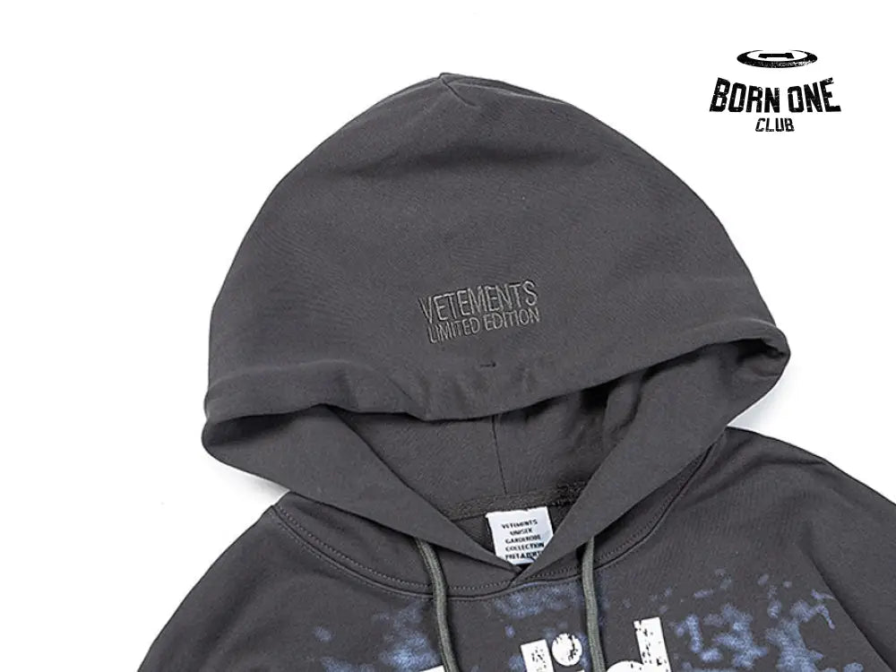 Moletom Vetements ’I did nothing’