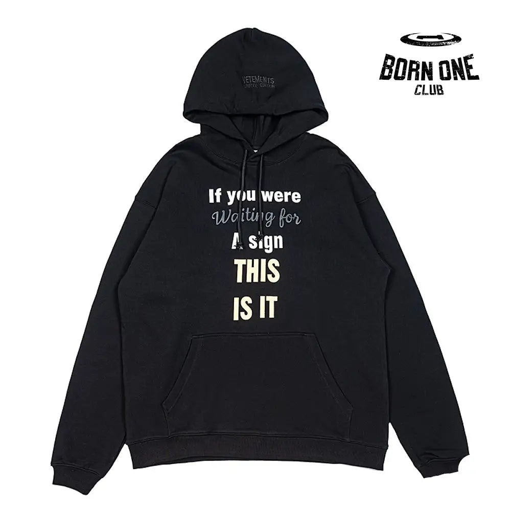 Moletom Vetements ’Sign’