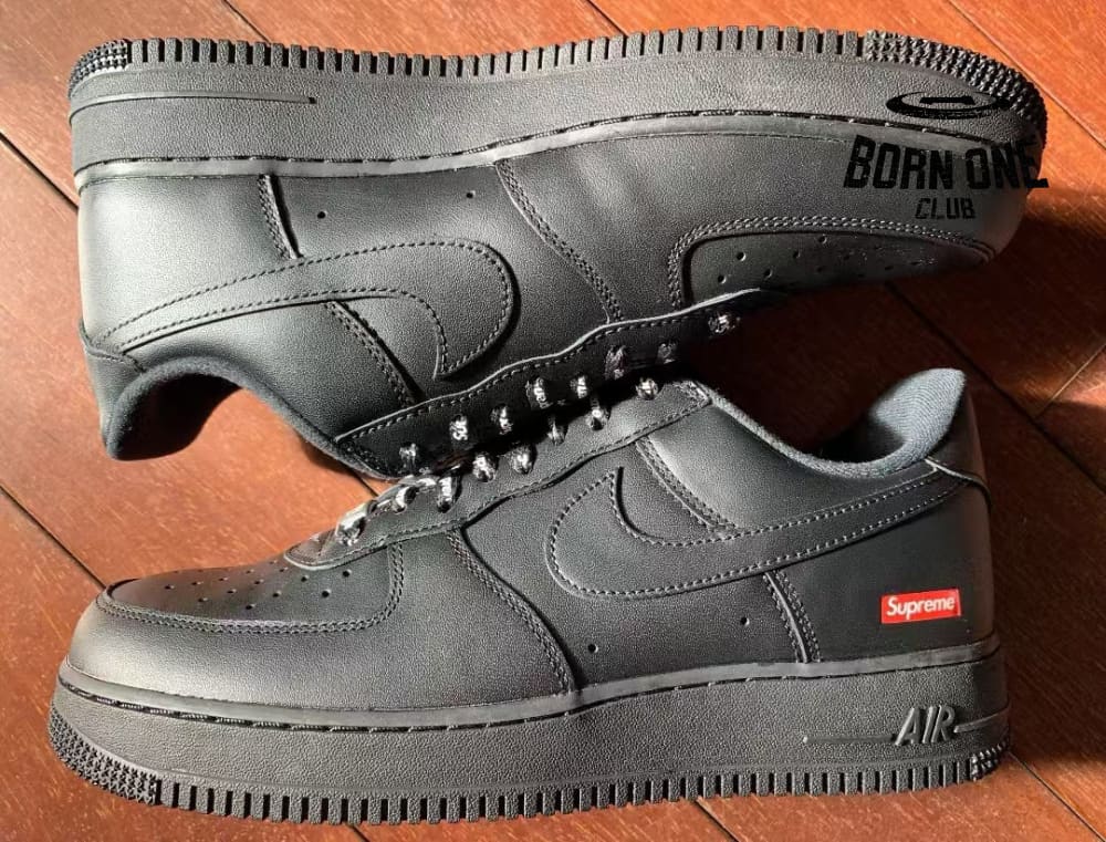 Nike Air Force 1 Low Supreme Black CU9225-001