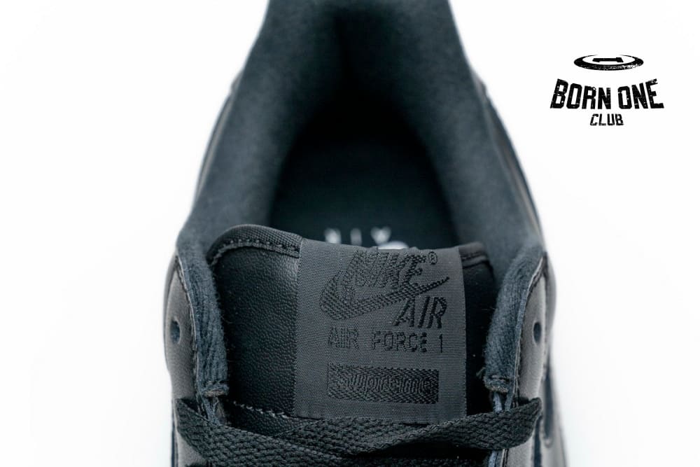 Nike Air Force 1 Low Supreme Black CU9225-001