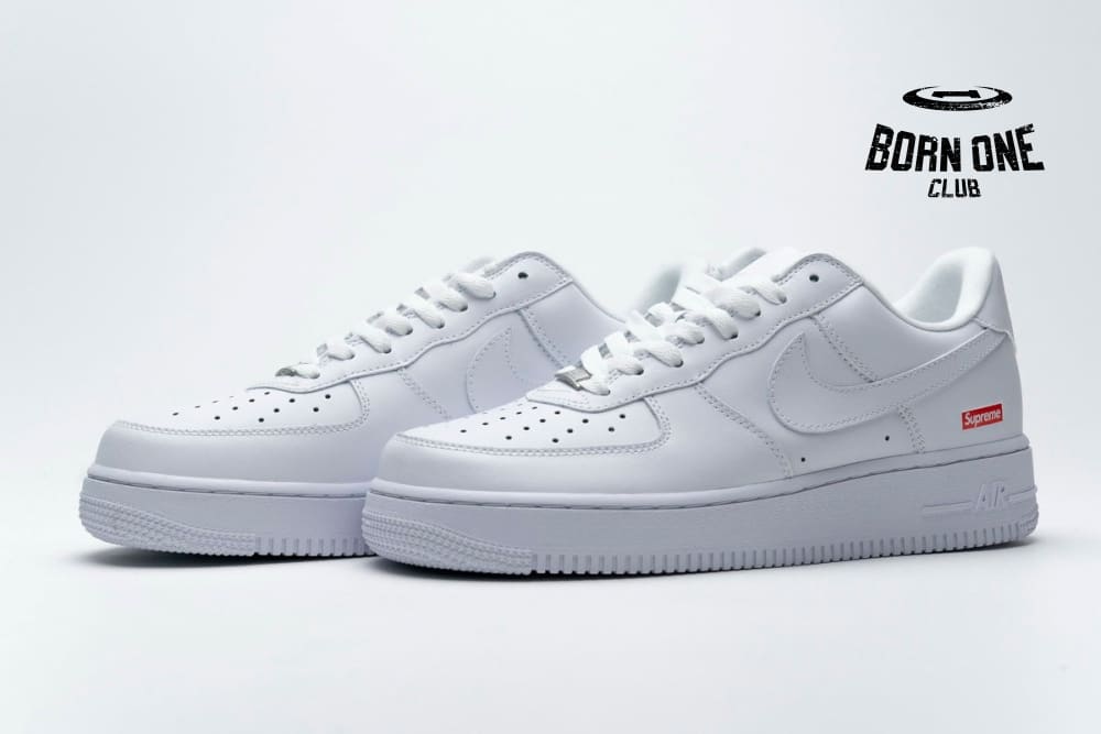 Nike Air Force 1 Low Supreme White CU9225-100