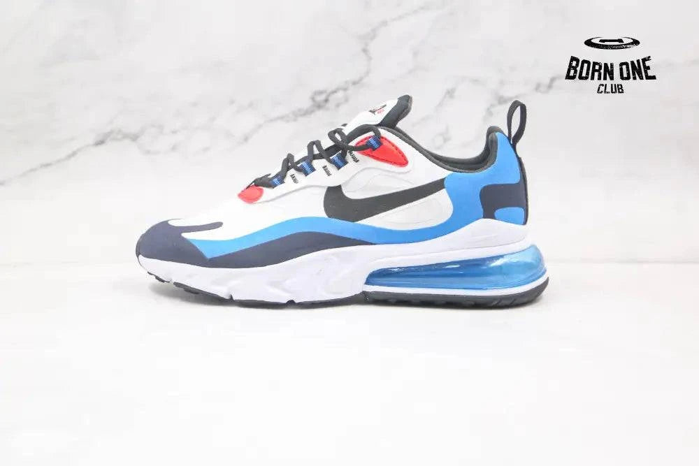 Nike Air Max 270 React Photo Blue University Red Nike Air Max 270 React Photo Blue University Red