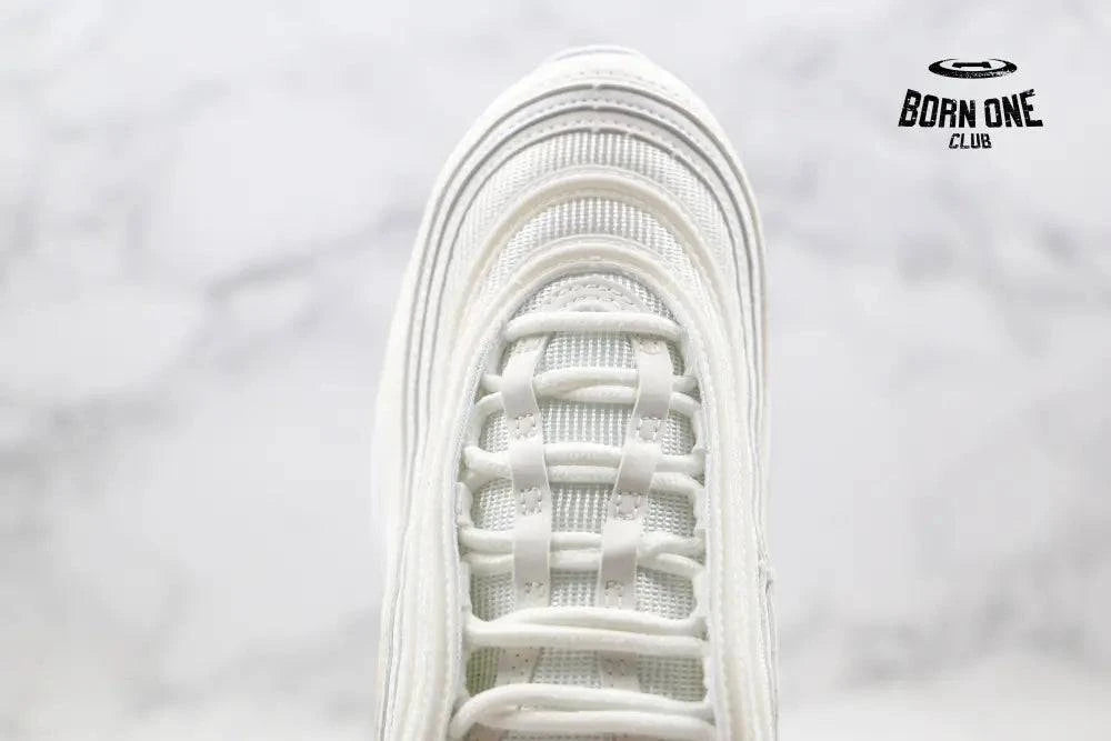 Nike Air Max 97 Triple White Wolf Grey Nike Air Max 97 Triple White Wolf Grey