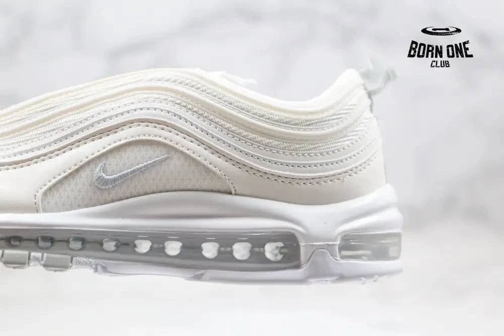 Nike Air Max 97 Triple White Wolf Grey Nike Air Max 97 Triple White Wolf Grey
