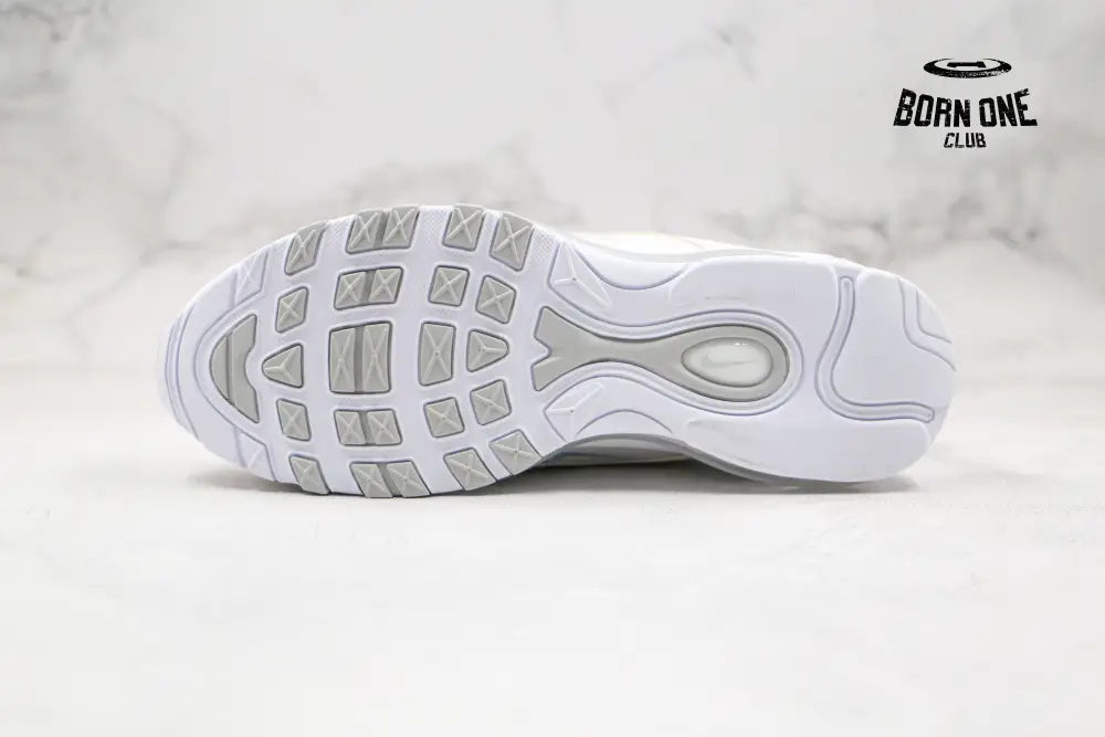 Nike Air Max 97 Triple White Wolf Grey Nike Air Max 97 Triple White Wolf Grey