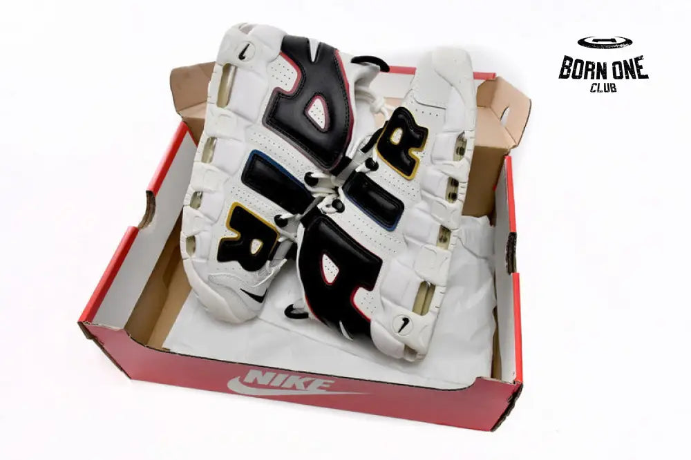 Nike Air More Uptempo White And Black