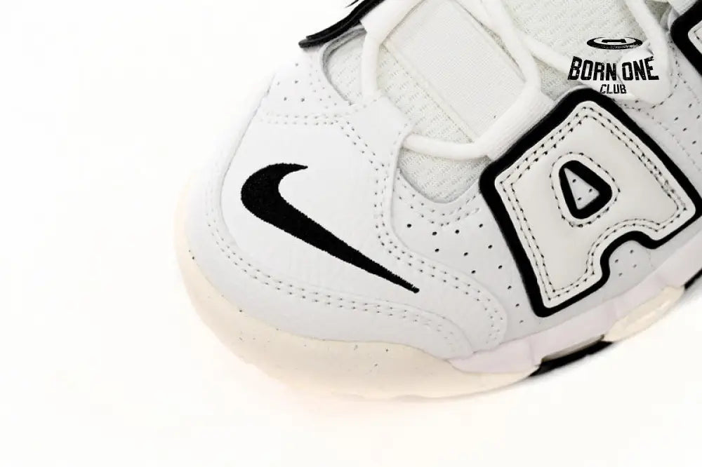 Nike Air More Uptempo White And Black Edges