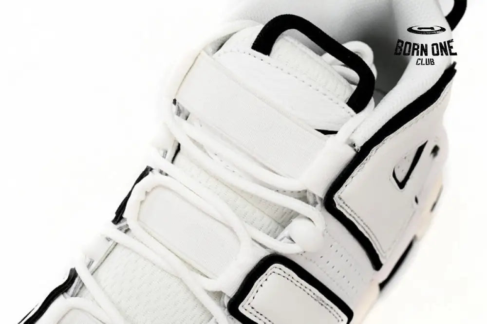 Nike Air More Uptempo White And Black Edges