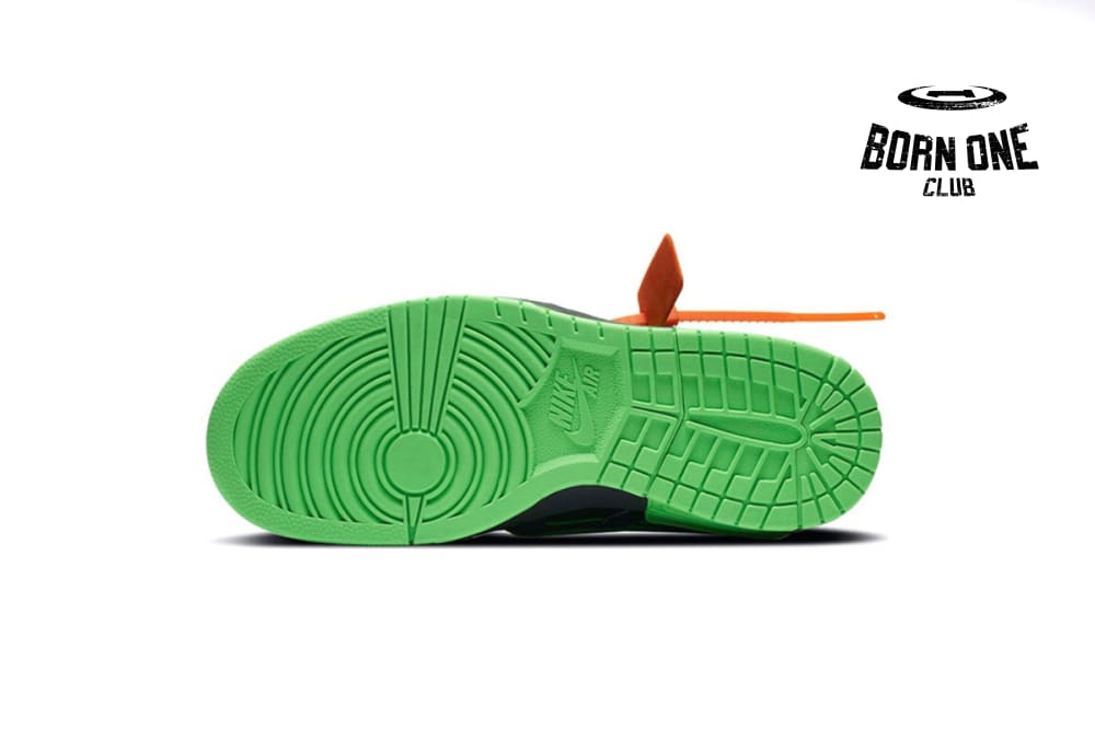 Nike Air Rubber Dunk Low Off-White Green Strike CU6015-001