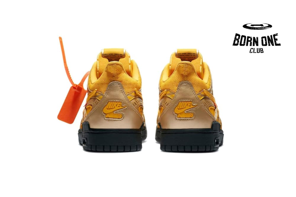 Nike Air Rubber Dunk Low Off-White University Gold CU6015-700