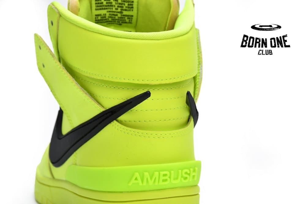 Nike Dunk High AMBUSH Flash Lime CU7544-300