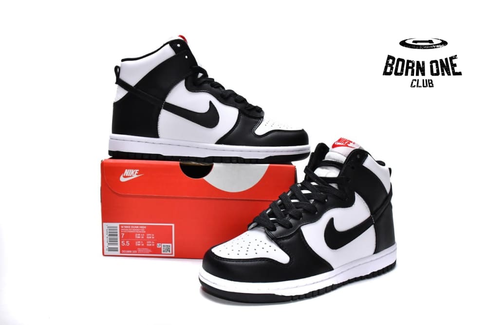 Nike Dunk High Black White (2021) DD1399-105