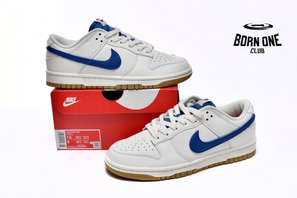 Nike Dunk Low SE Sail Dark Marina Blue DX3198-133