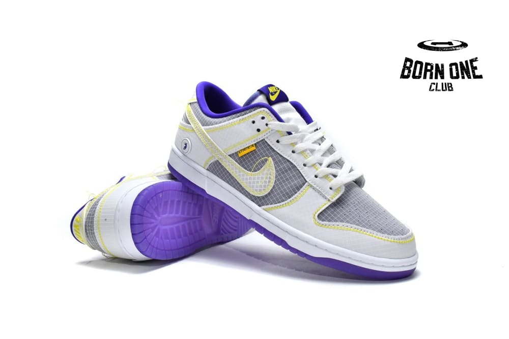 Nike Dunk Low Union Passport Pack Grey Purple DJ9649-500