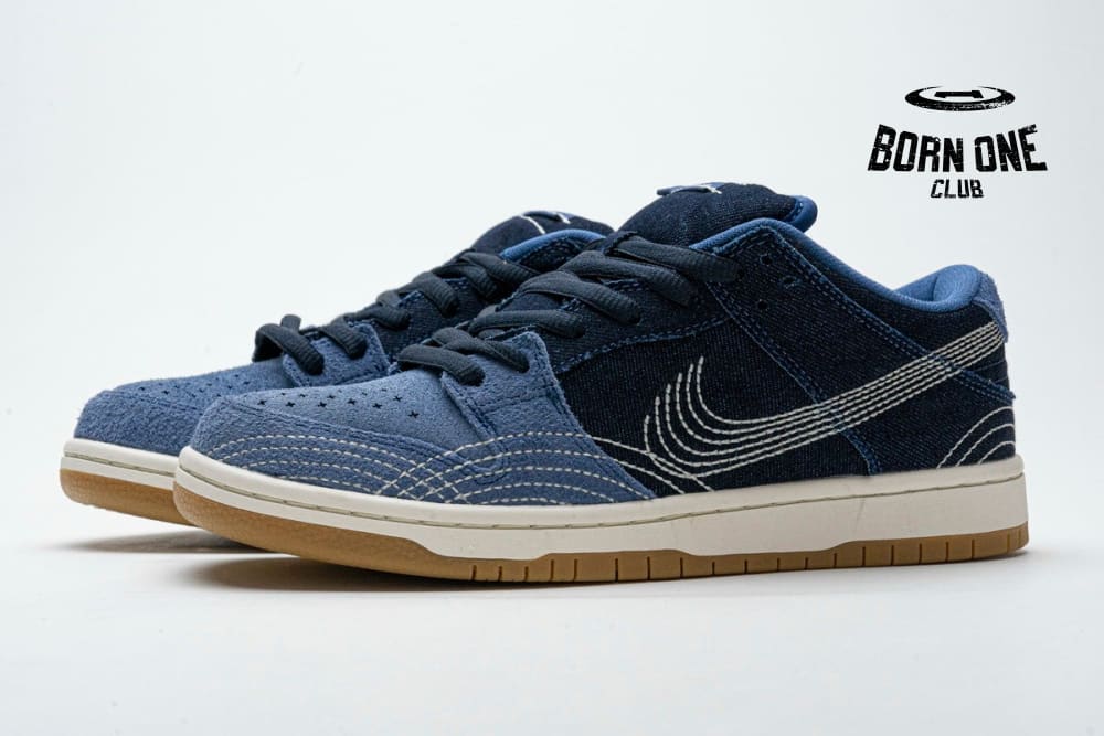 Nike Dunk SB Low Denim Sashiko CV0316-400