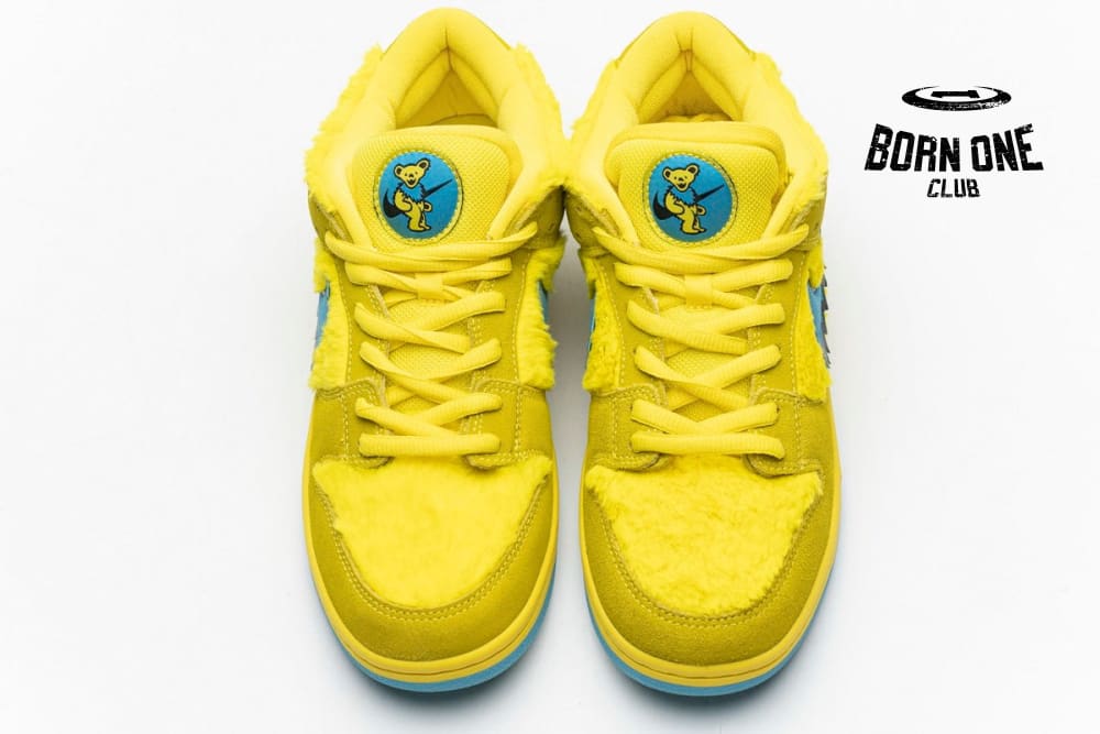 Nike Dunk SB Low Grateful Dead Bears Opti Yellow CJ5378-700
