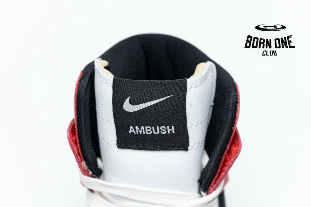 Nike SB Dunk High Ambush Varsity Red Black White DD1398-300