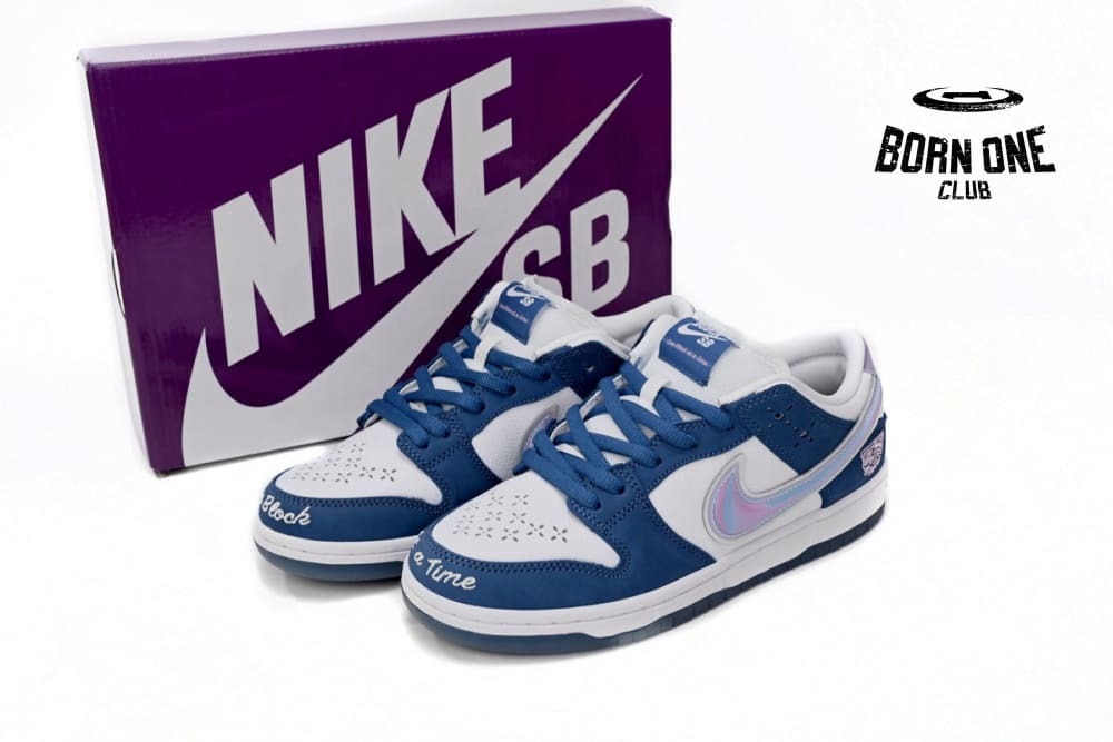 Nike SB Dunk Low Born x Raised One Block At A Time FN7819-400