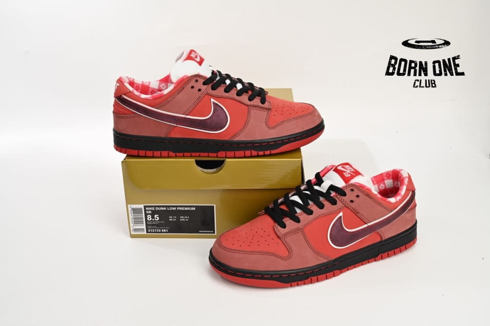 Nike SB Dunk Low Concepts Red Lobster 313170-661