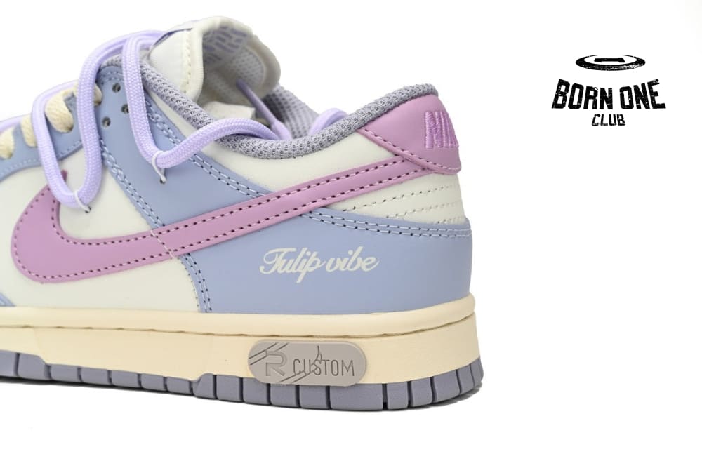 Nike SB Dunk Low "Indigo Haze/Coral Chalk" (Limited customized)