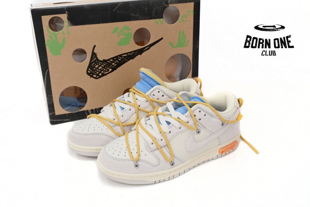 Nike SB Dunk Low Off-White Lot 34 DJ0950-102