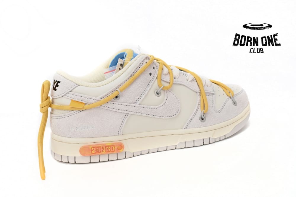 Nike SB Dunk Low Off-White Lot 34 DJ0950-102