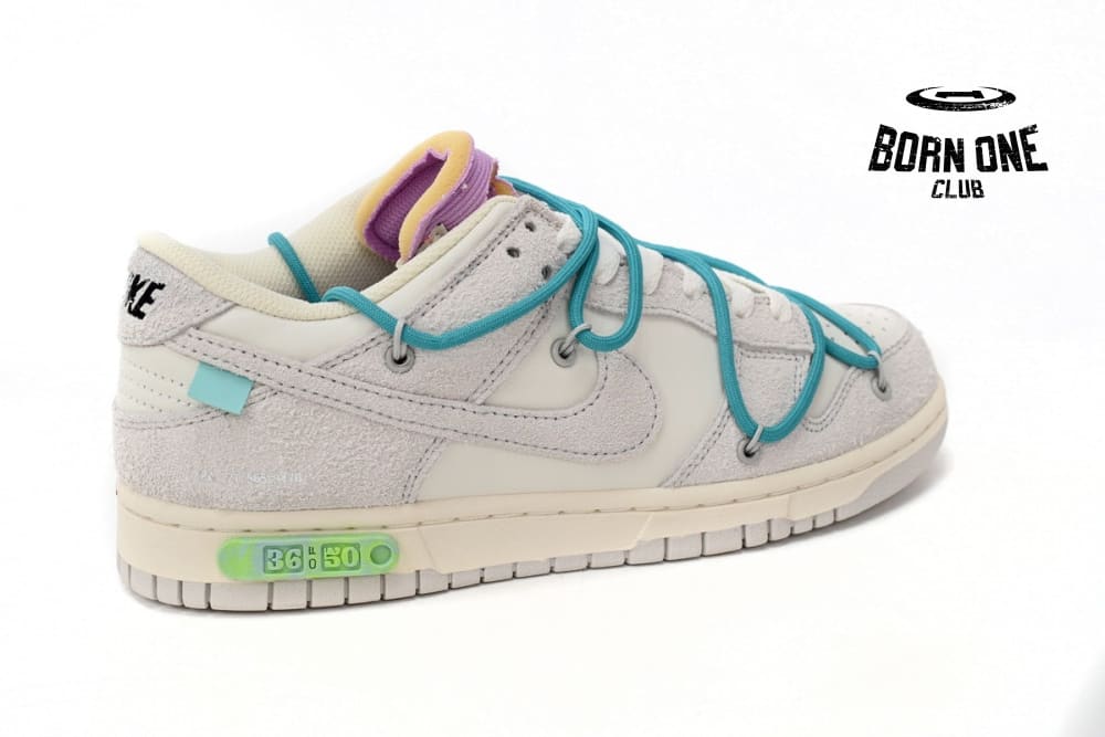 Nike SB Dunk Low Off-White Lot 36 DJ0950-107