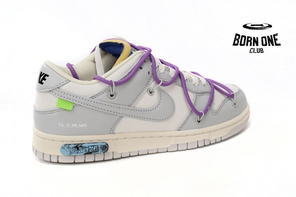 Nike SB Dunk Low Off-White Lot 48 DM1602-107