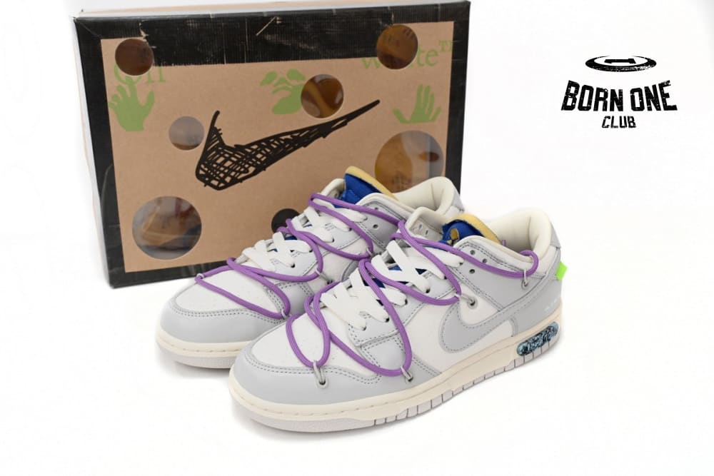 Nike SB Dunk Low Off-White Lot 48 DM1602-107