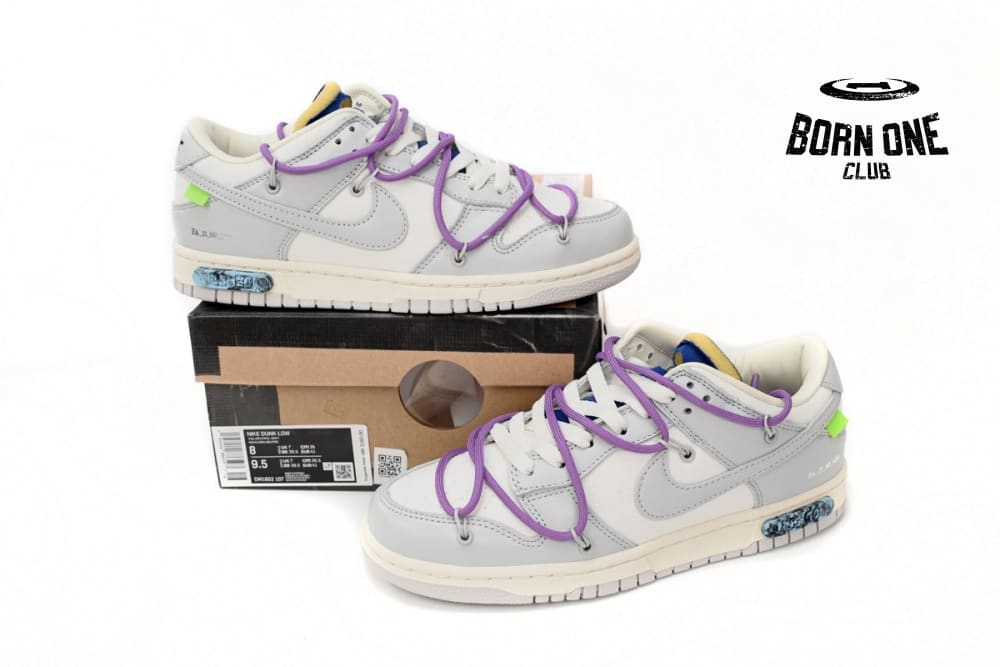 Nike SB Dunk Low Off-White Lot 48 DM1602-107