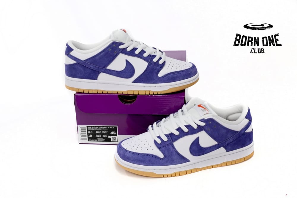 Nike SB Dunk Low Pro ISO Orange Label Court Purple DV5464-500