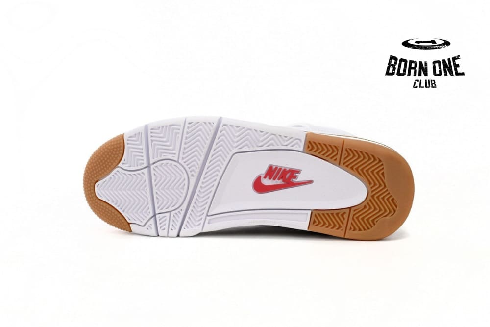 Nike SB x Air Jordan 4 White Brown DR5415-120