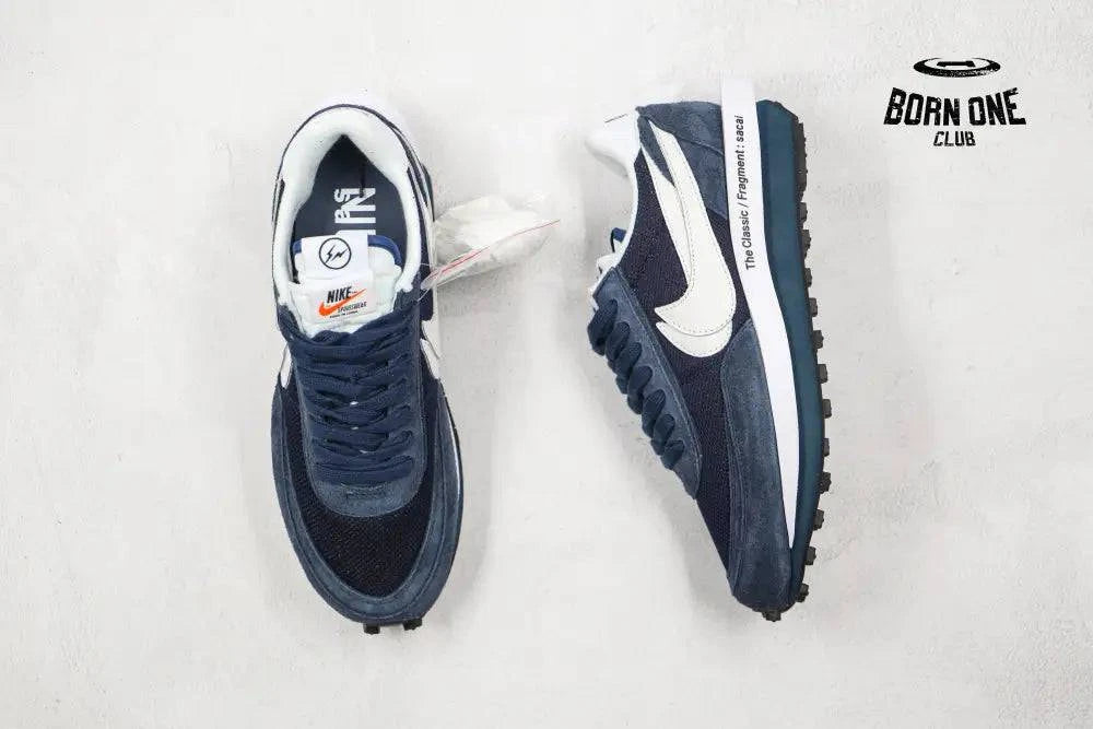 Nike Waffle Sacai Fragment Blue Void Nike Waffle Sacai Fragment Blue Void