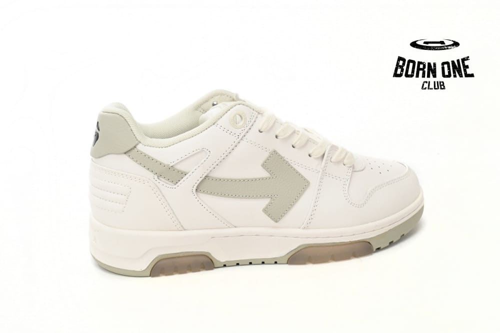 OFF-WHITE OOO Low Out Of Office Ivory White OMIA189F21LEA0010161