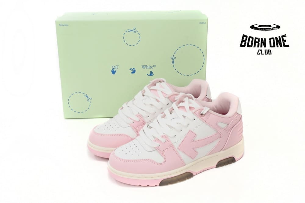 OFF-WHITE OOO Low Out Of Office White Pink OWIA259R21LEA0010131