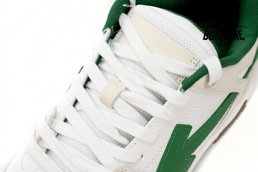 OFF-WHITE Out Of Office White Green OMIA189C99LEA0010455
