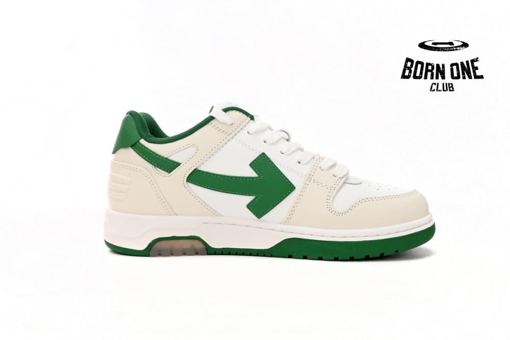 OFF-WHITE Out Of Office White Green OMIA189C99LEA0010455