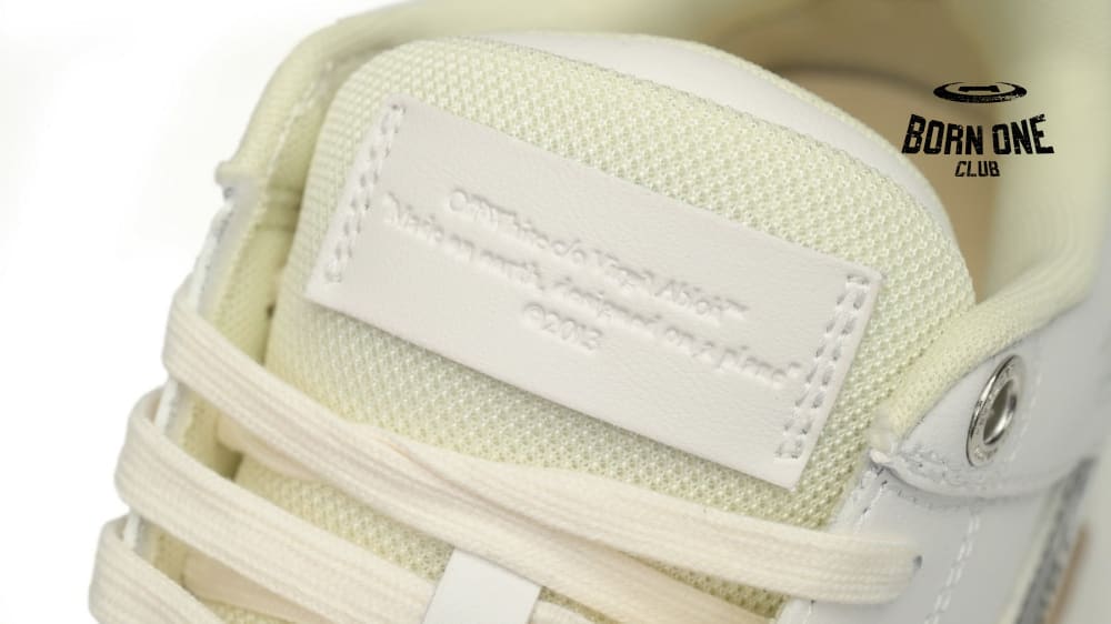 OFF-WHITE Out Of Office OOO Low Tops White Black SS21 OMIA189S21LEA0030110