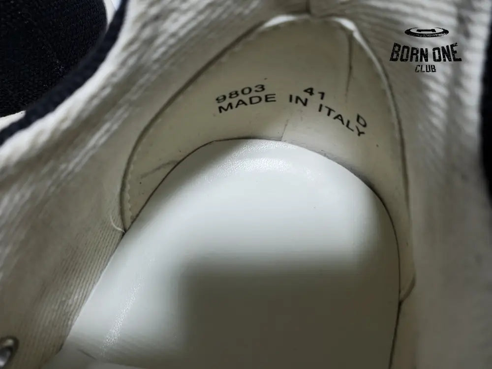 Rick Owens DRKSHDW Canvas Low Top Black Milk