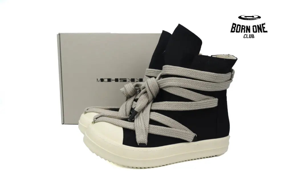 Rick Owens DRKSHDW Luxor Hexa High ’Black Milk’
